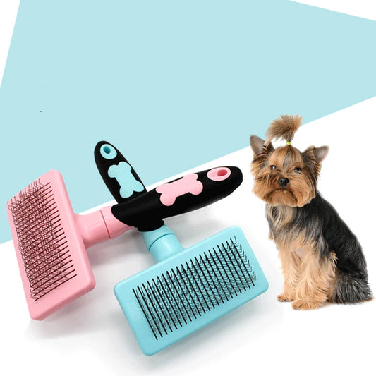 Brosse pour animaux de compagnies, autonettoyante, confort et hygiène garantit