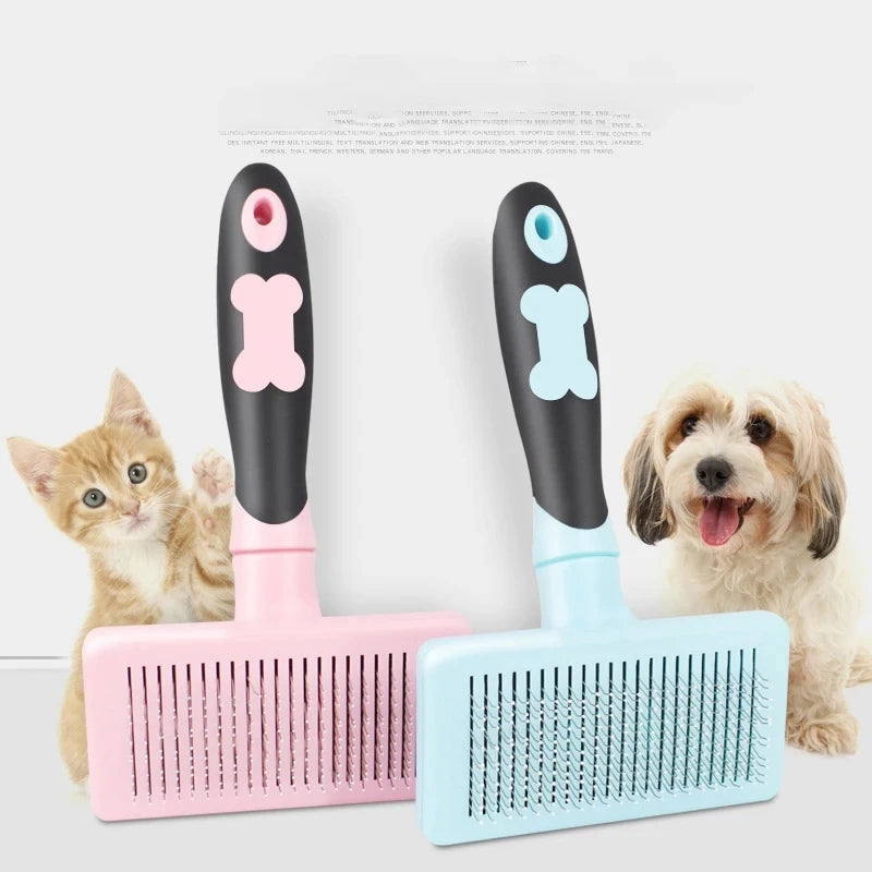 Brosse pour animaux de compagnies, autonettoyante, confort et hygiène garantit