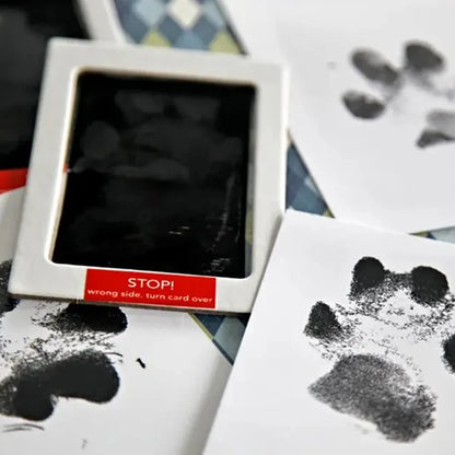 Kit d'encre à empreintes de patte de chat et de chien, empreintes de bébé, facile à nettoyer, produit non toxique